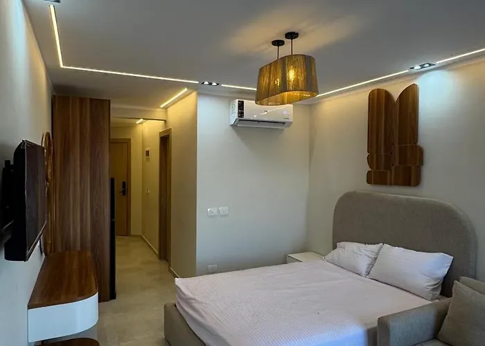 Апартаменты Sea-view Studio, Sunrise Balcony & & Pool